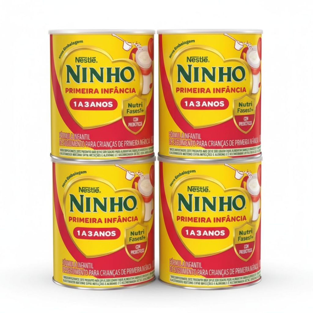 Ninho Fases 1 Fórmula Infantil Nestlé Ninho Primeira Infância 1 a 3 ...