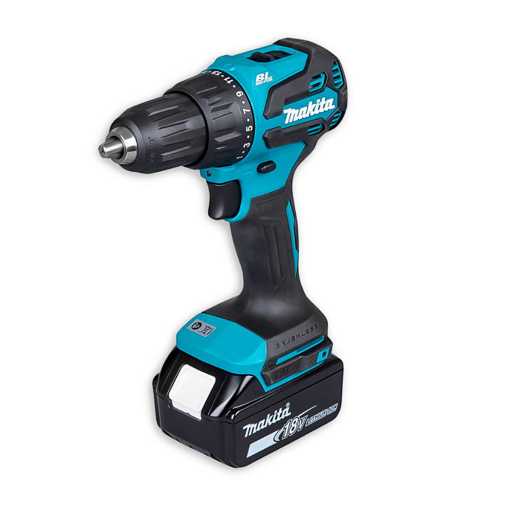 Parafusadeira Furadeira de Impacto Makita DHP490Z 18V com Mandril