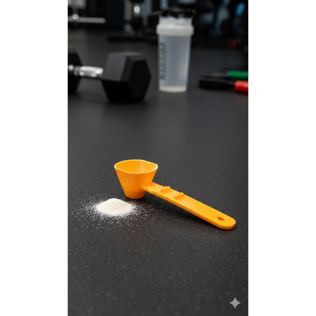 Scoop Dosador de Precisão para Suplementos – Medidor de Whey, Creatina e Pré-Treino Premium