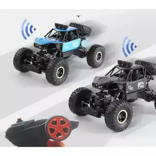 Carrinho Controle Remoto Rock Climber Metal 4x4 Com Bateria Reserva 1:16 Promoção em Oferta na Shopee