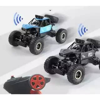 Carrinho Controle Remoto Rock Climber Metal 4x4 Com Bateria Reserva 1:16 Promoção em Oferta na Shopee