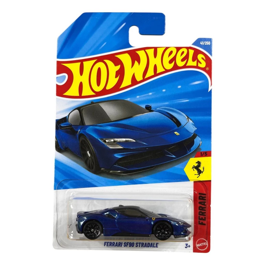 2025 Hot Wheels Ferrari F40 COMPETIZIONE 365 GTB4 SF90 STRADALE 1