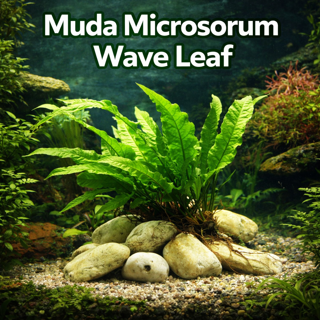 Muda Microsorum Wave Leaf – Samambaia-de-Java Ondulada | Shopee Brasil