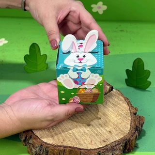 Kit 10 Unidades Embalagem Páscoa Mini Caixa Coelho Lembrancinhas Bombons Doces Presente Festas em Oferta na Shopee