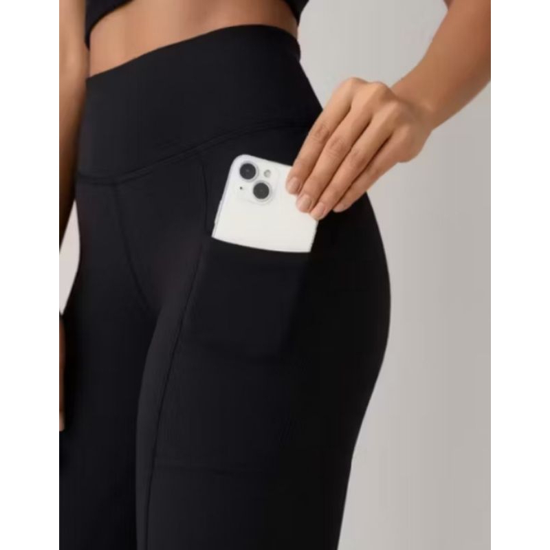 Calça Legging Bolso lateral Cintura alta envio imediato chega em 24h