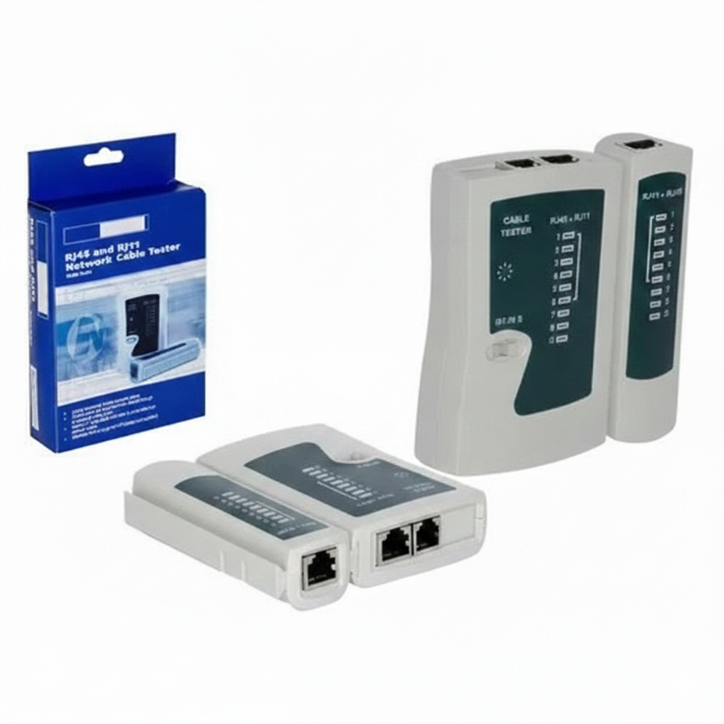 Network Cable Tester RJ45 And RJ11 (Testador De Cabo) | Shopee Brasil