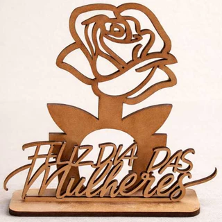 Kit Dia das Mulheres em MDF 3mm Lembrançinha, brinde, em Oferta na Shopee