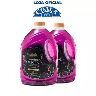 Kit 2 Lava Roupas liquido Coala Laundry Orquídea Negra 3L em Oferta na Shopee
