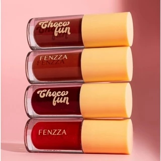 KIT 4 Gloss Lip Tint Fenzza Choco Fun com Aroma de Chocolate 4,5ml EFEITO GLOSS HIDRATANTE em Oferta na Shopee