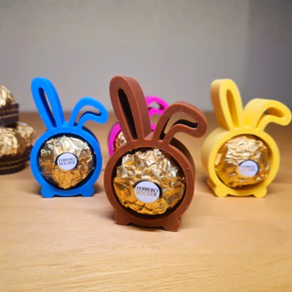 Kit 6 Porta Bombom Coelhinho de Páscoa - Lembrancinha Decorativa Meia Dúzia em Oferta na Shopee