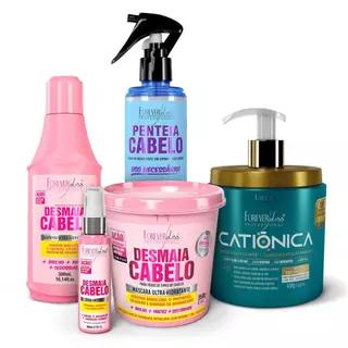 Kit Anti Frizz Completo Forever Liss em Oferta na Shopee