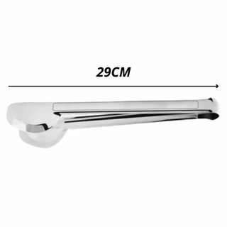 Pegador Universal Inox 29cm – Cozinha Profissional Salada, Carne, Frios, Pão – Aço Inoxidável