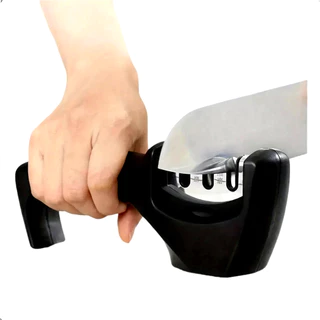 Afiador Amolador de Faca 3 Estágios Profissional Aço Inox em Oferta na Shopee