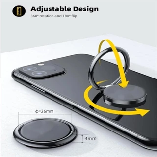 Suportes Anel fosca Dedo Para Celular 360o Magnetic Portátil