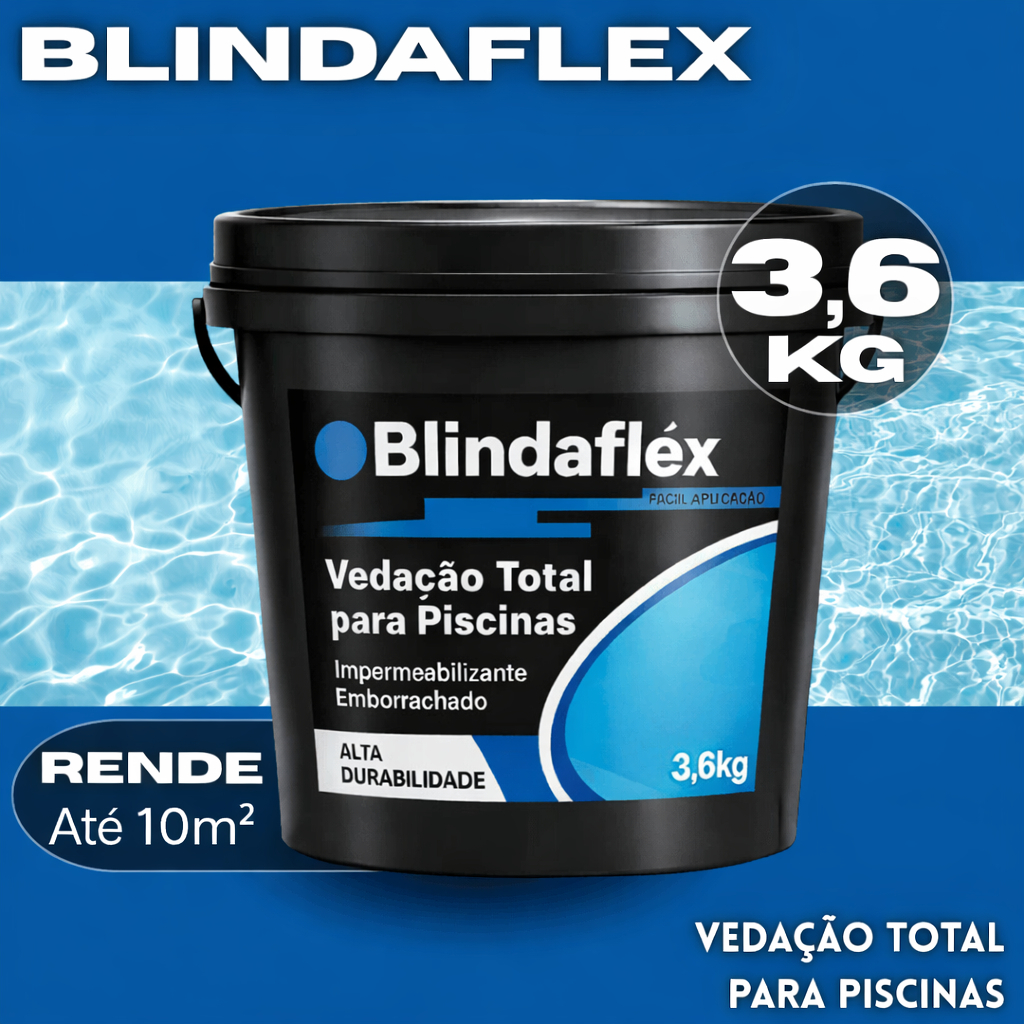 Impermeabilizante Blindaflex 3,6L - Proteção Piscina Caixa D’Água ...