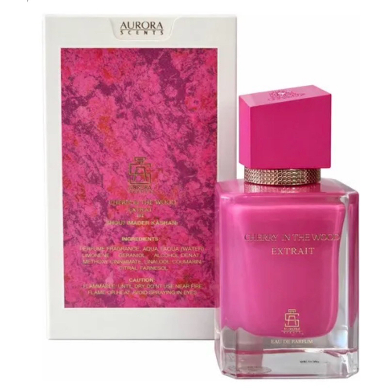 PERFUME AURORA SCENTS CHERRY IN THE WOOD EXTRAIT 50ml | Shopee Brasil