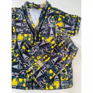 PIJAMA AMERICANO BATMAN em Oferta na Shopee