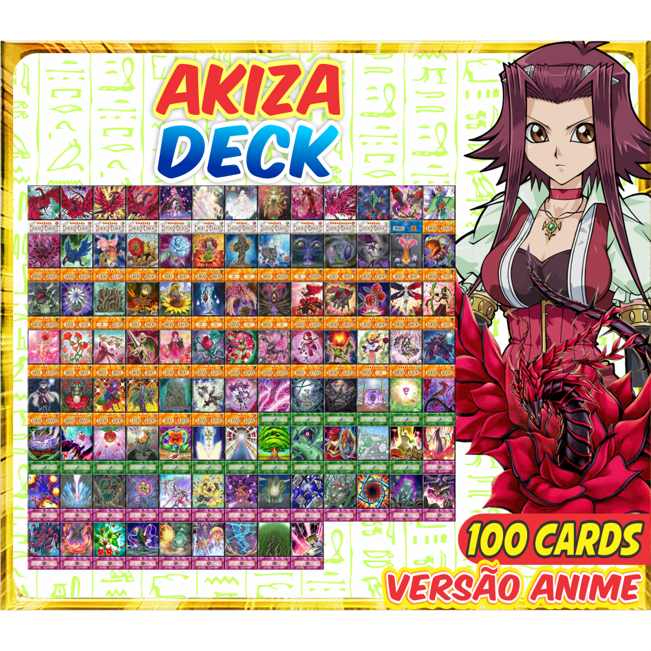 yugioh akiza deck Akiza Deck (90 Cards +36 Rare) +deckbox & Playmat