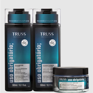 Kit TRUSS Uso Obrigatório Reconstruction  Trio (3 Produtos) em Oferta na Shopee