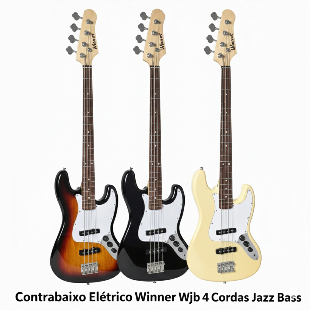 baixo fender jazz bass em Promoção na Shopee Brasil 2026