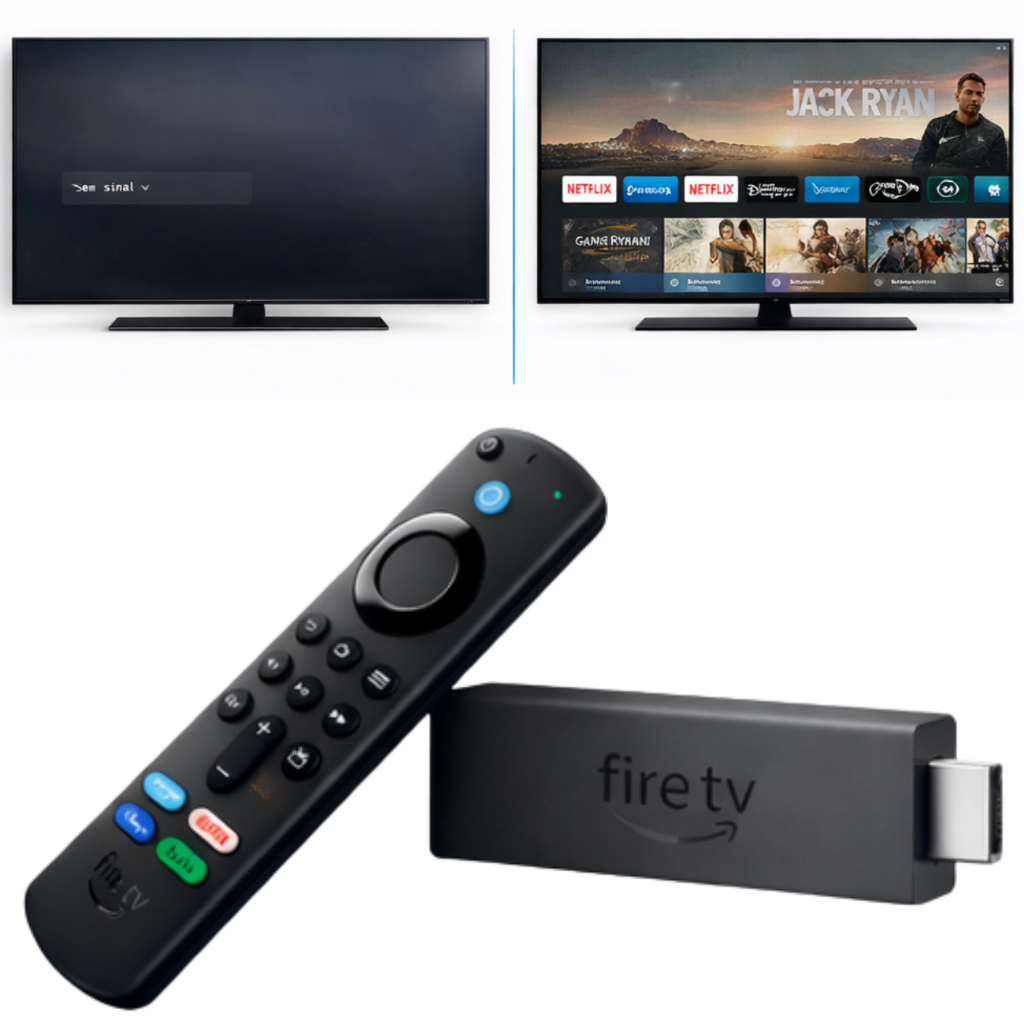 Fire TV Stick 4K Ultra HD Com Alexa Wi-fi 6 Original 3 Geração Amazon ...