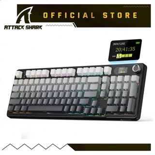 ATTACK SHARK X98PRO Wireless Gaming Keyboard 99 Keys Wireless Mechanical Keyboard with LED Color Display & Number Pad