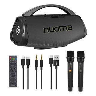 Caixa de Som Bluetooth 380W Nuoma NM-IP 501 Portátil com Microfone em Oferta na Shopee