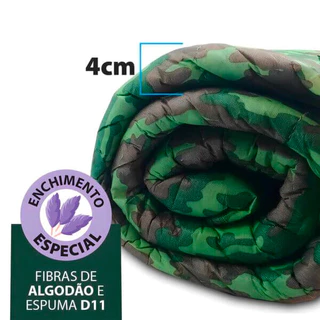 Colchonete E Saco de Dormir 2 Em 1 Duo Camp Acampamento Camping Retiro Praia Pesca Dobrável Leve