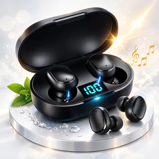 FONE DE OUVIDO SEM FIO WIRELESS VIA BLUETHOO BT 5.3