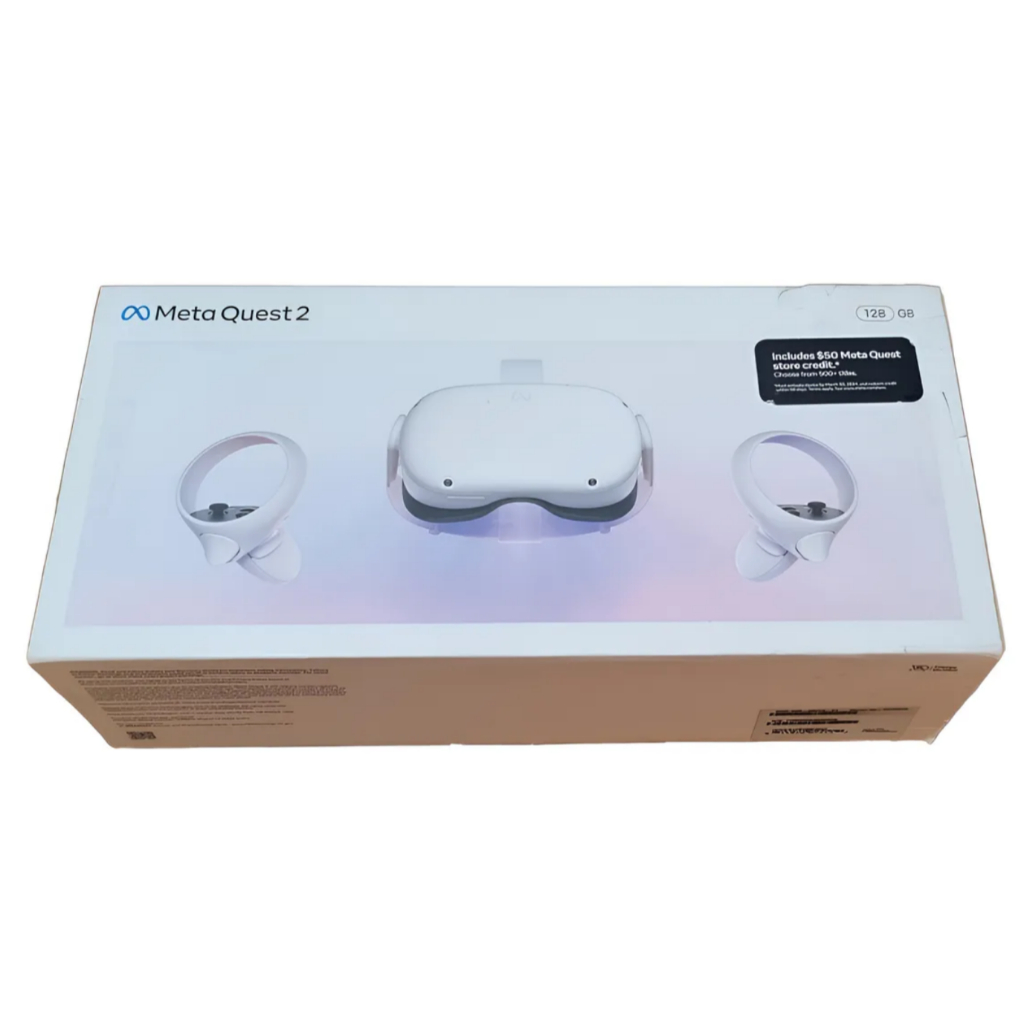 Caixa Meta Quest 2 128gb Original Vazia Para Reposição USADA