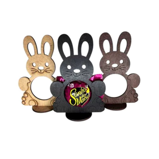 Kit 10 coelho porta Bombom lembrancinha pascoa em Oferta na Shopee