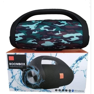 Caixa de Som Boombox Bluetooth Portátil em Oferta na Shopee