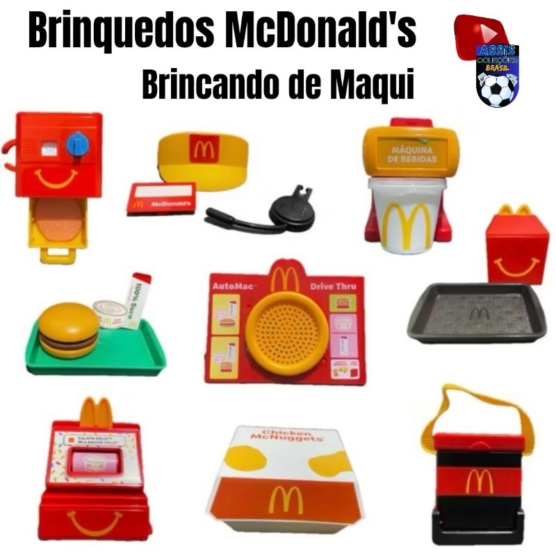 Brinquedo da Coleção Brincando de Maqui - Brinquedos McDonald's 2025 do ...