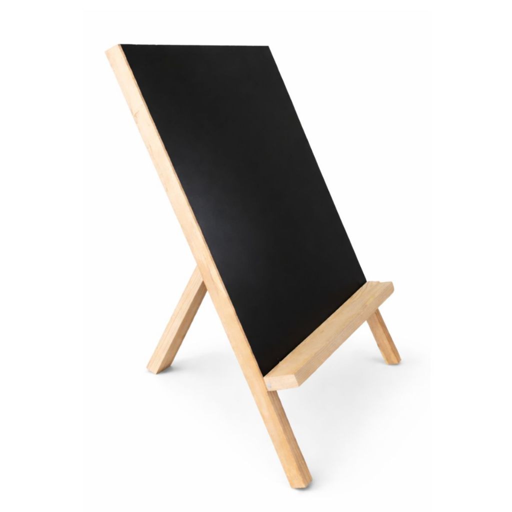 Lousa Infantil Educativa de Madeira 45x65 cm Criativa e Dive