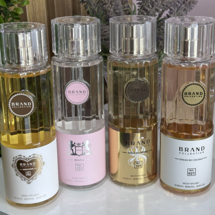 Body Splash Brand Collection Lançamento 250ml Feminino | Shopee Brasil
