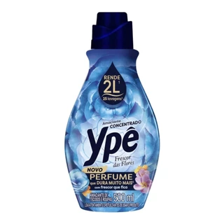 Amaciante Concentrado Ypê Frescor das Flores 500ml - Embalagem com 12 Unidades em Oferta na Shopee