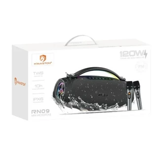 H'Maston RN09 Caixa de Som Boombox Bluetooth em Oferta na Shopee