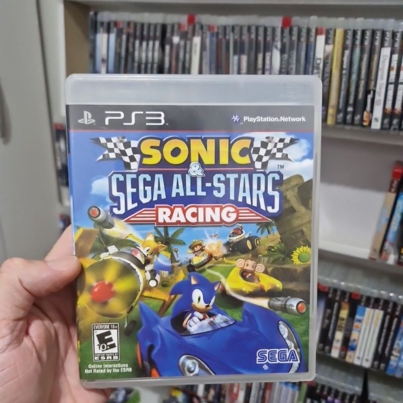 Sonic Sega all stars racing Ps3 original | Shopee Brasil