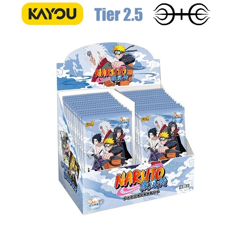 Booster Naruto Kayou Tier 2.5 Cloud Box - Pacotes Cartas Avulsos
