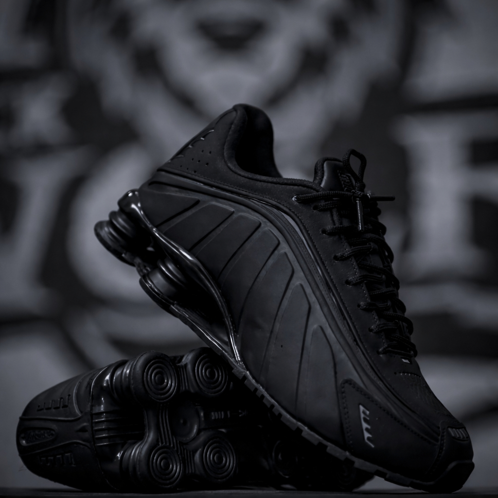 美品　NIKE SHOX R4 トリプルブラック　29cm Nike Shox R4 - Nike