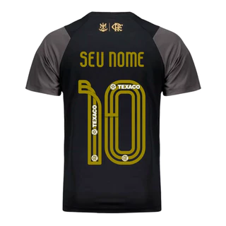 Camisa Flamengo Masculina Energia Braziline - Seu Nome e Número em Oferta na Shopee