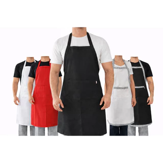 Avental de Frente Oxford Reforçado Masculino Feminino Com Bolso Bolso Grande – Cozinha, Restaurante, Churrasco, Padaria