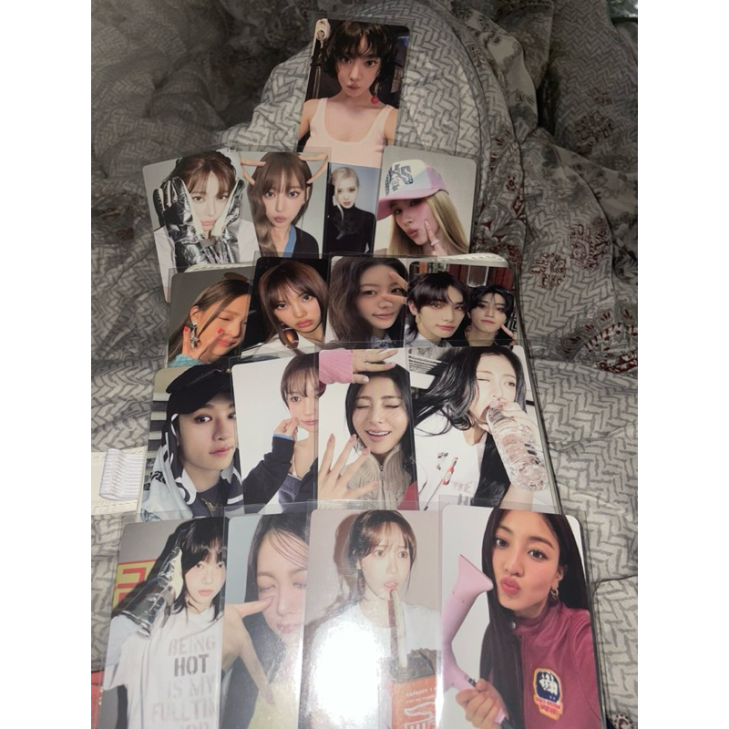 photocard oficial - Illit - Le sserafim - Straykids - Blackpink