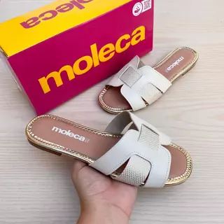 Sandália Feminina Moleca Rasteirinha Confortável Leve Moda Verão Casual Moderno em Oferta na Shopee