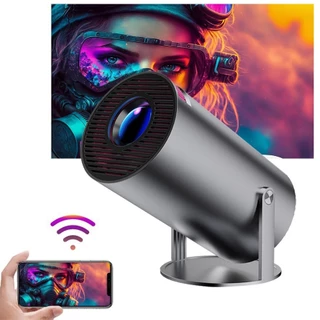 Projetor 4K HD 150" Multimídia Compatível com Celular, PC, Wi-Fi e Bluetooth Bivolt Preto IDALI LIFE
