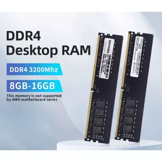 Memória RAM 8GB Evninda (DDR3 1600MHz ou DDR4 3200MHz)