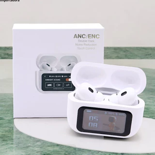 Fone De Ouvido Bluetooth Sem Fio TWS A9 Pro Touch Screen ANC em Oferta na Shopee
