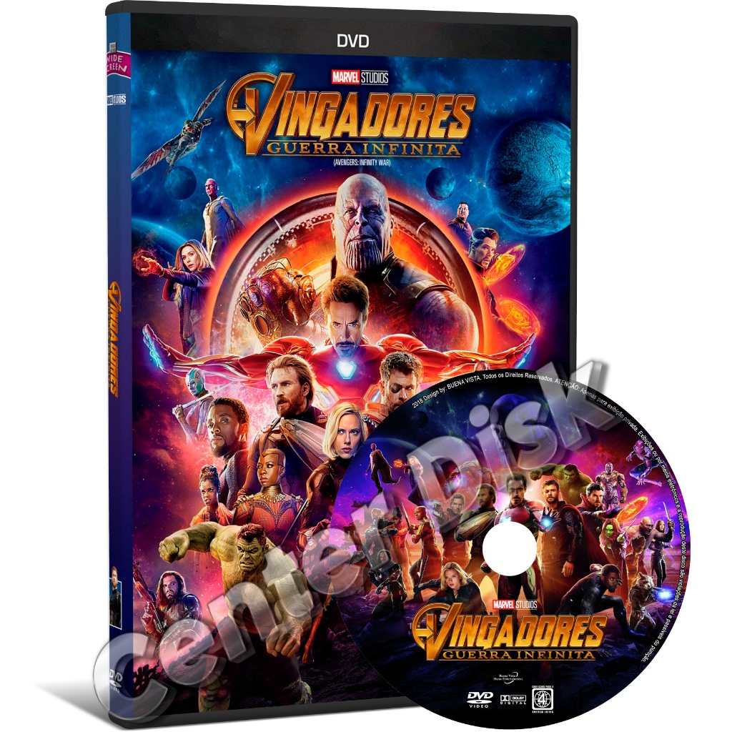【中古】「非常に良い」Avengers Infinity War Triplepack [DVD] [2018] DVD Vingadores: Guerra Infinita (2018) Versão com Extras | Shopee