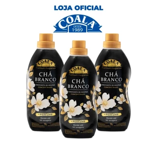Kit Coala Laundry 3 Amaciantes - Chá Branco 1L em Oferta na Shopee