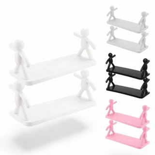 Kit 2 Prateleiras Sem Furo – Organizador Decorativo Boneco em Oferta na Shopee